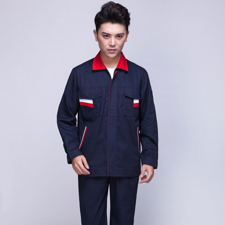 藏青色哈尔滨工作服AC02-1